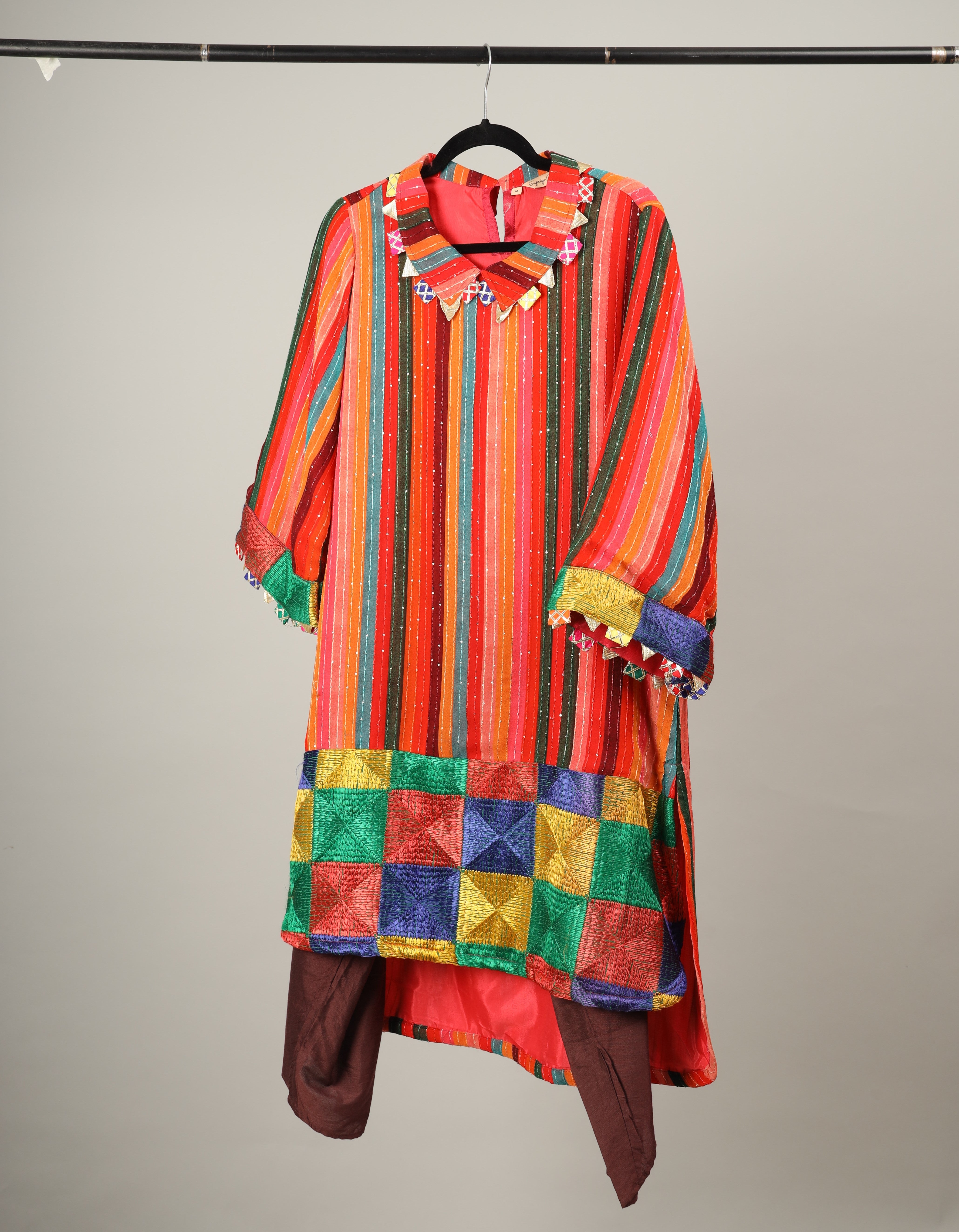 Phulkari Essence Kurta