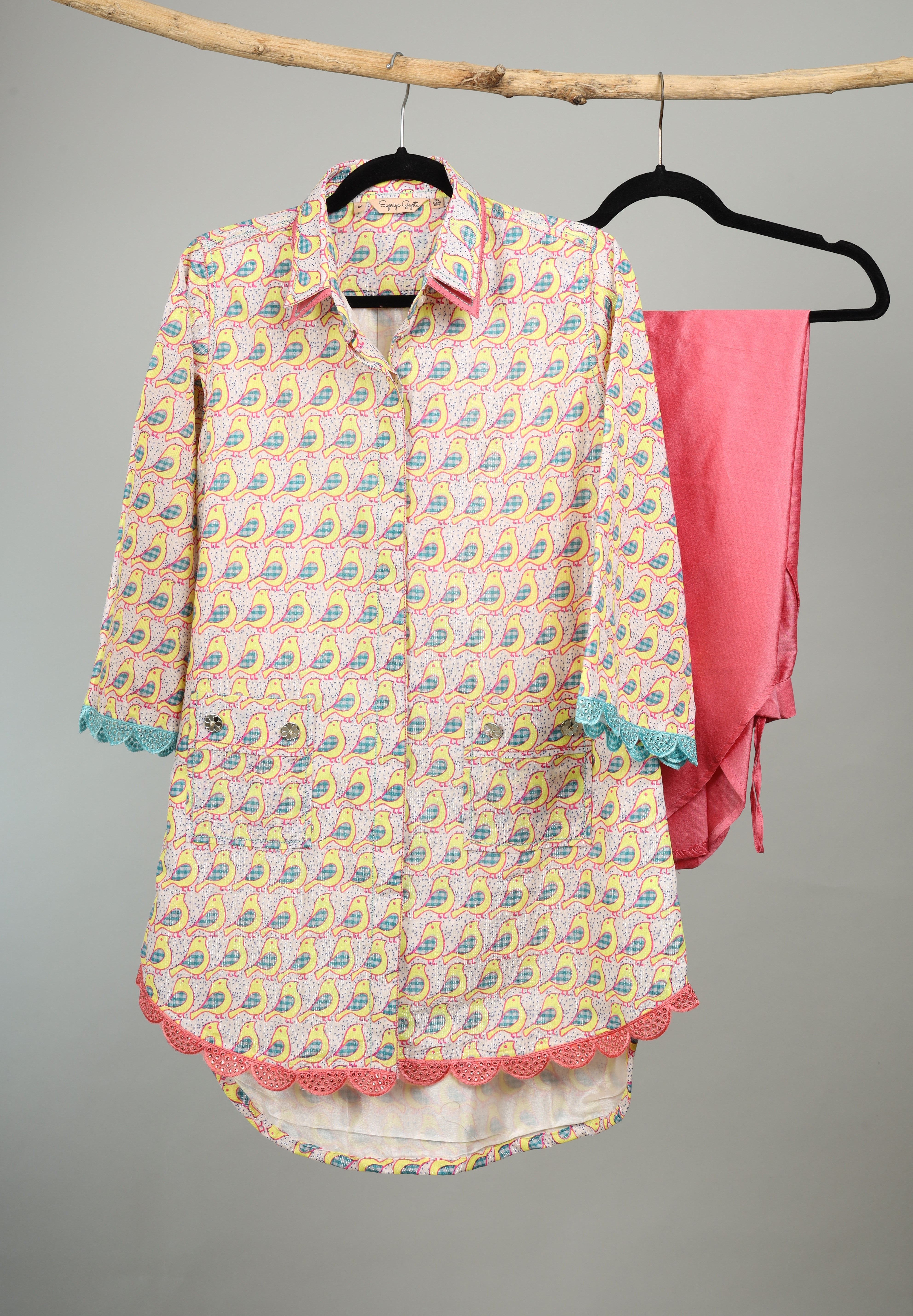 Birdie Delight Kurta