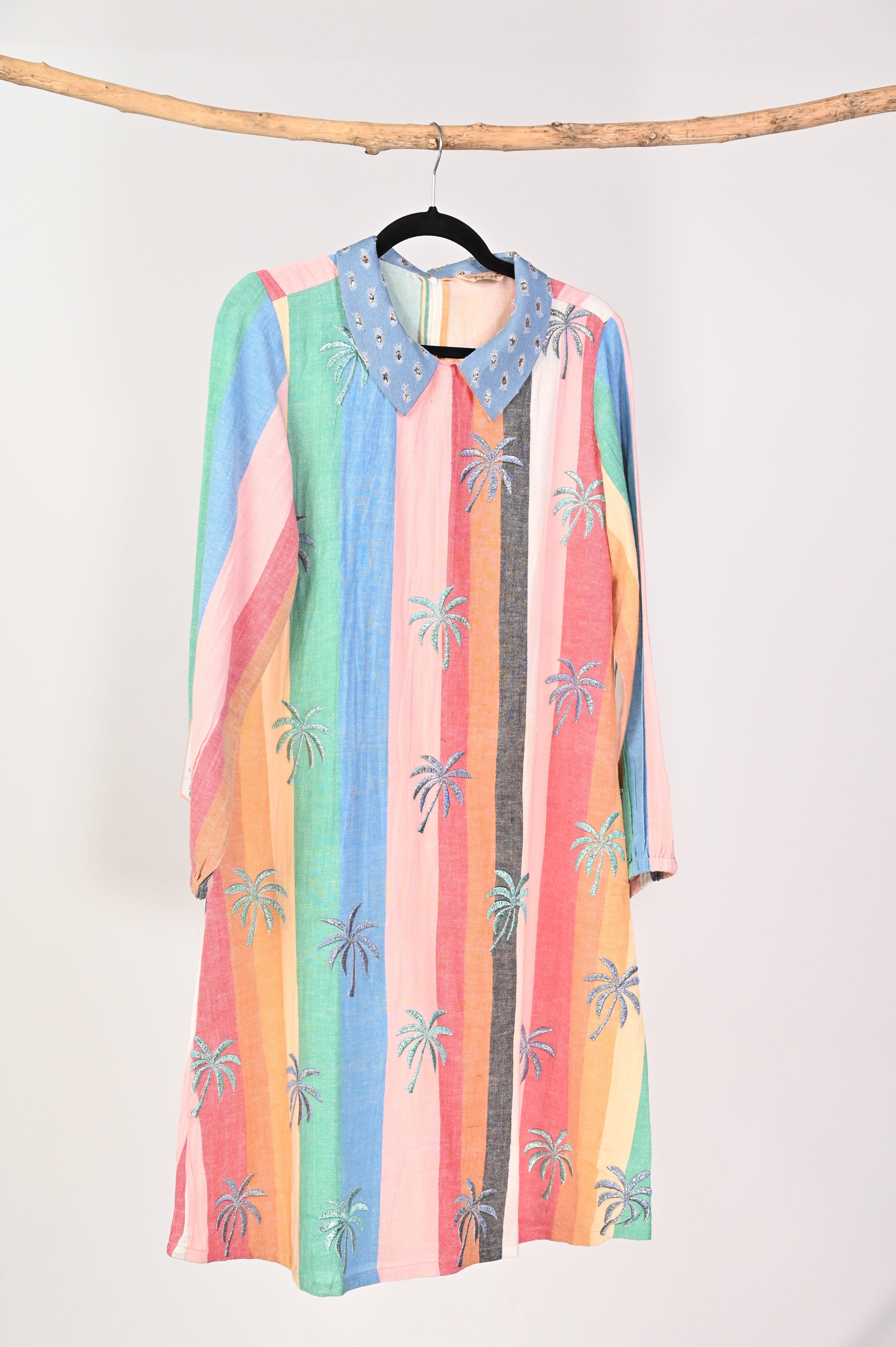 TropiLoom Linen Dress