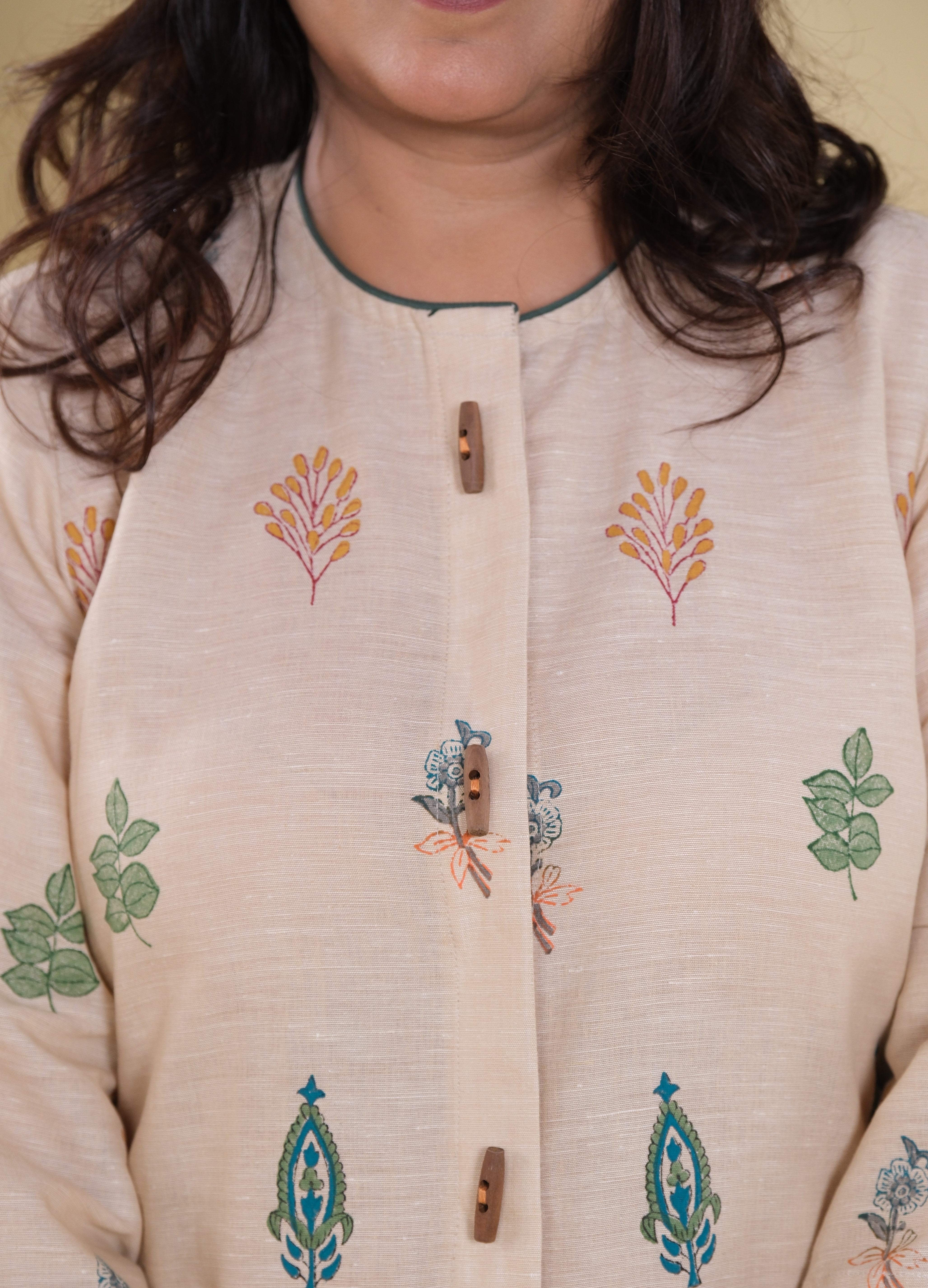 Hand Block Kurta