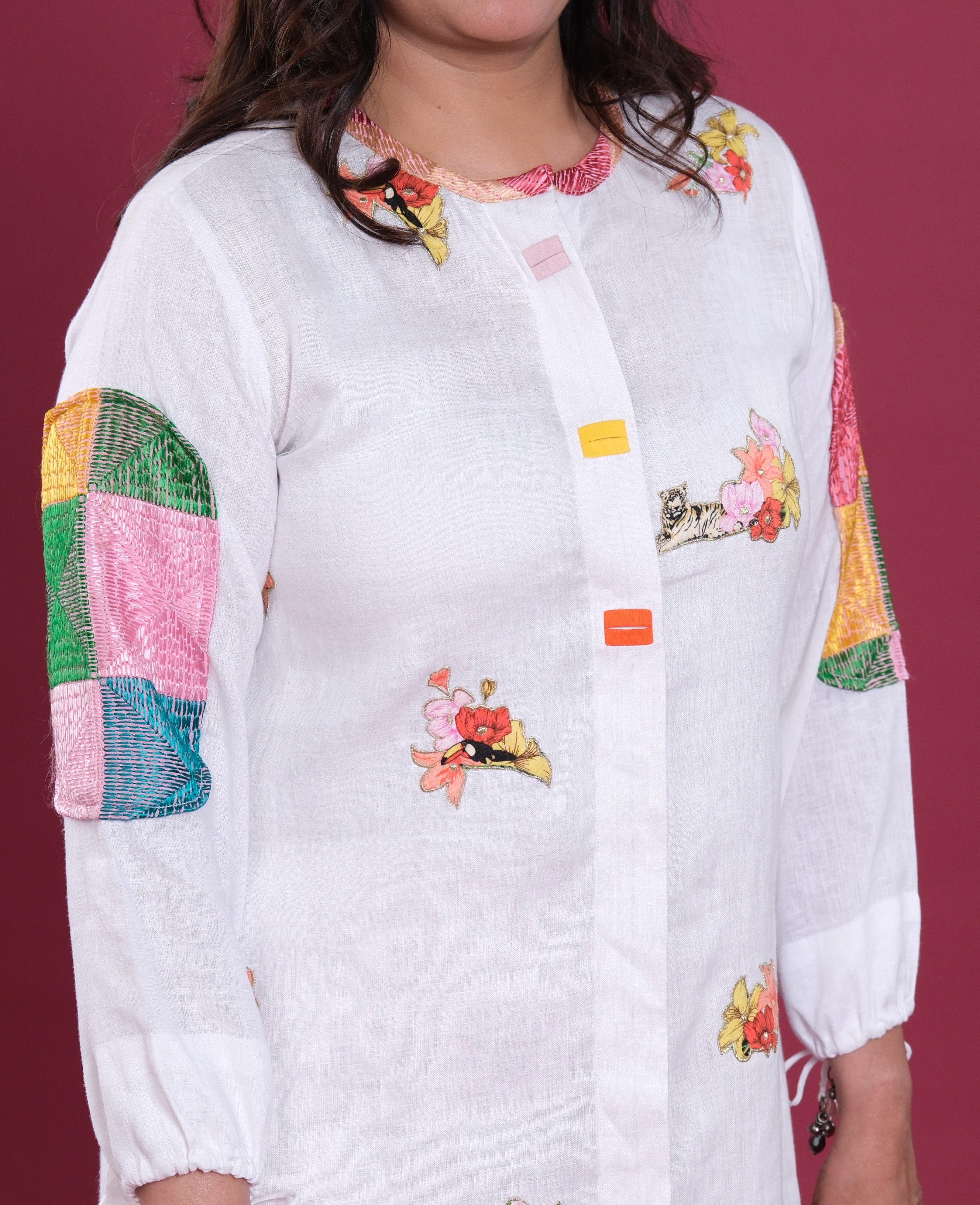 Patch Work Kurta